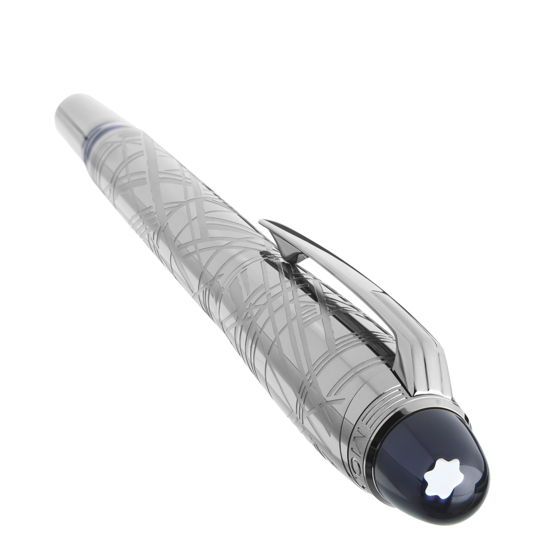 万宝龙星际行者系列幽蓝星辰金属特别款幼线笔