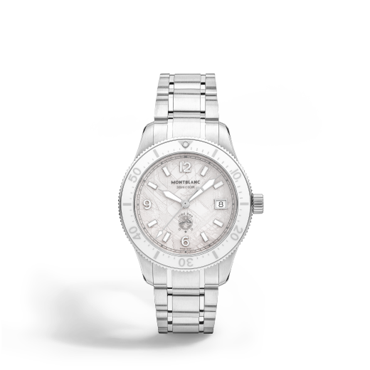 冰川系列潜水无氧腕表 冰川白特别款