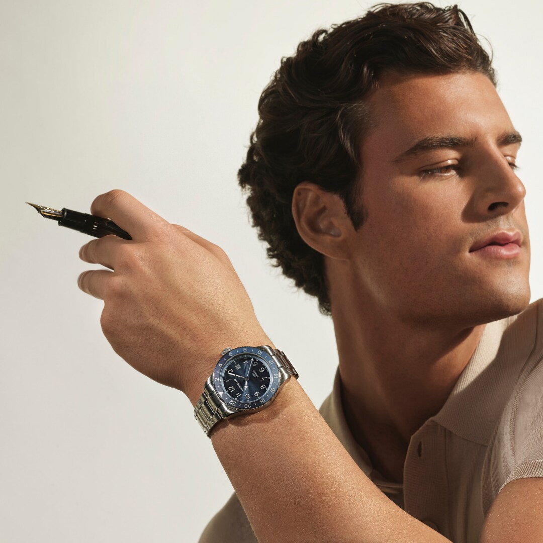 万宝龙1858系列GMT无氧腕表