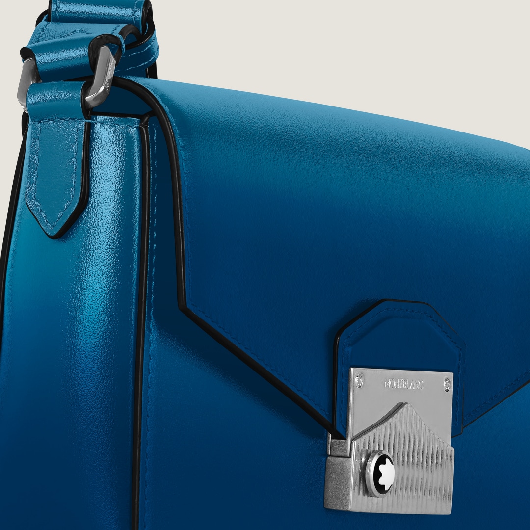 大班系列山峰扣墨韵迷你邮差包 雾霾蓝