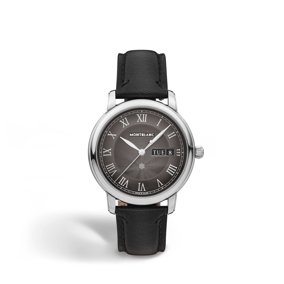 明星系列星期日期腕表 都市灰