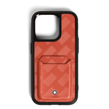 MB199614 - 风尚3.0系列iPhone16Pro保护壳配2卡位卡夹 金橘红