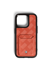 风尚3.0系列iPhone16Pro保护壳配2卡位卡夹 金橘红