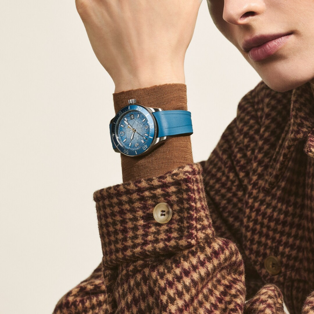 冰川系列潜水无氧腕表 冰晶蓝特别款