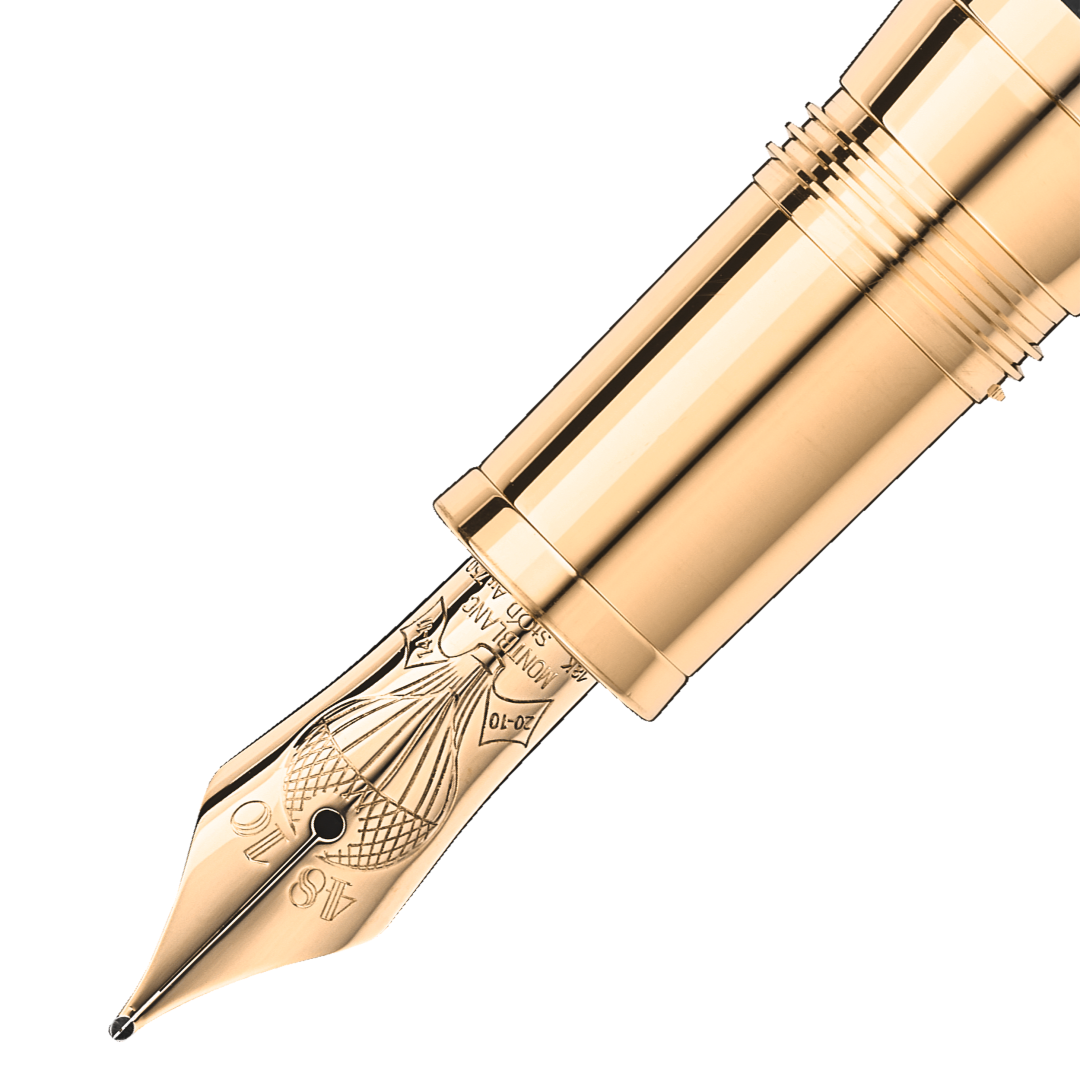 万宝龙大班贵金属系列《八十天环游地球》豪华款墨水笔