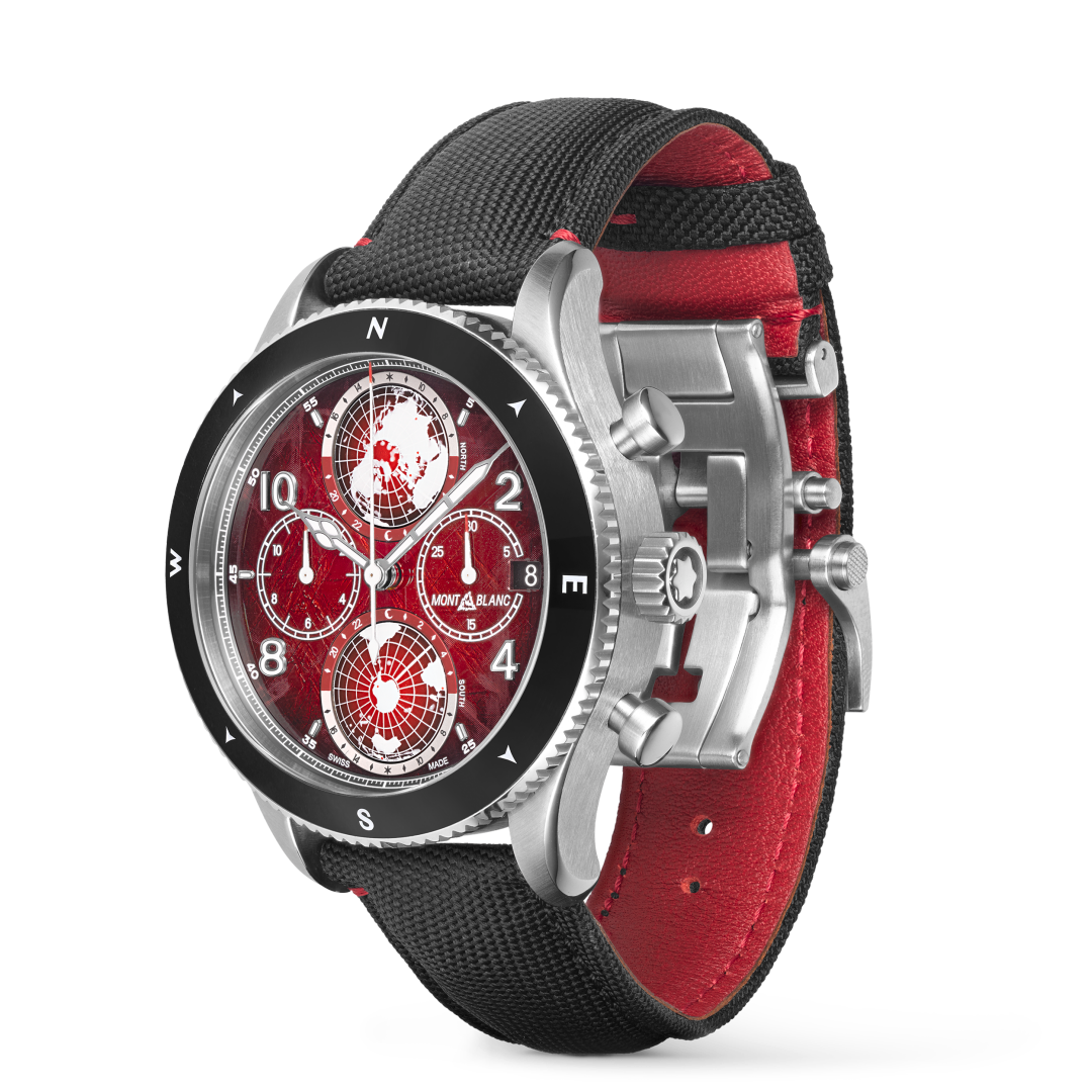 万宝龙1858系列南北半球零氧计时码表限量款 - 290枚