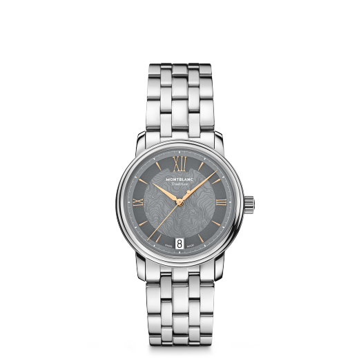 传统系列日期自动上链腕表 太空灰