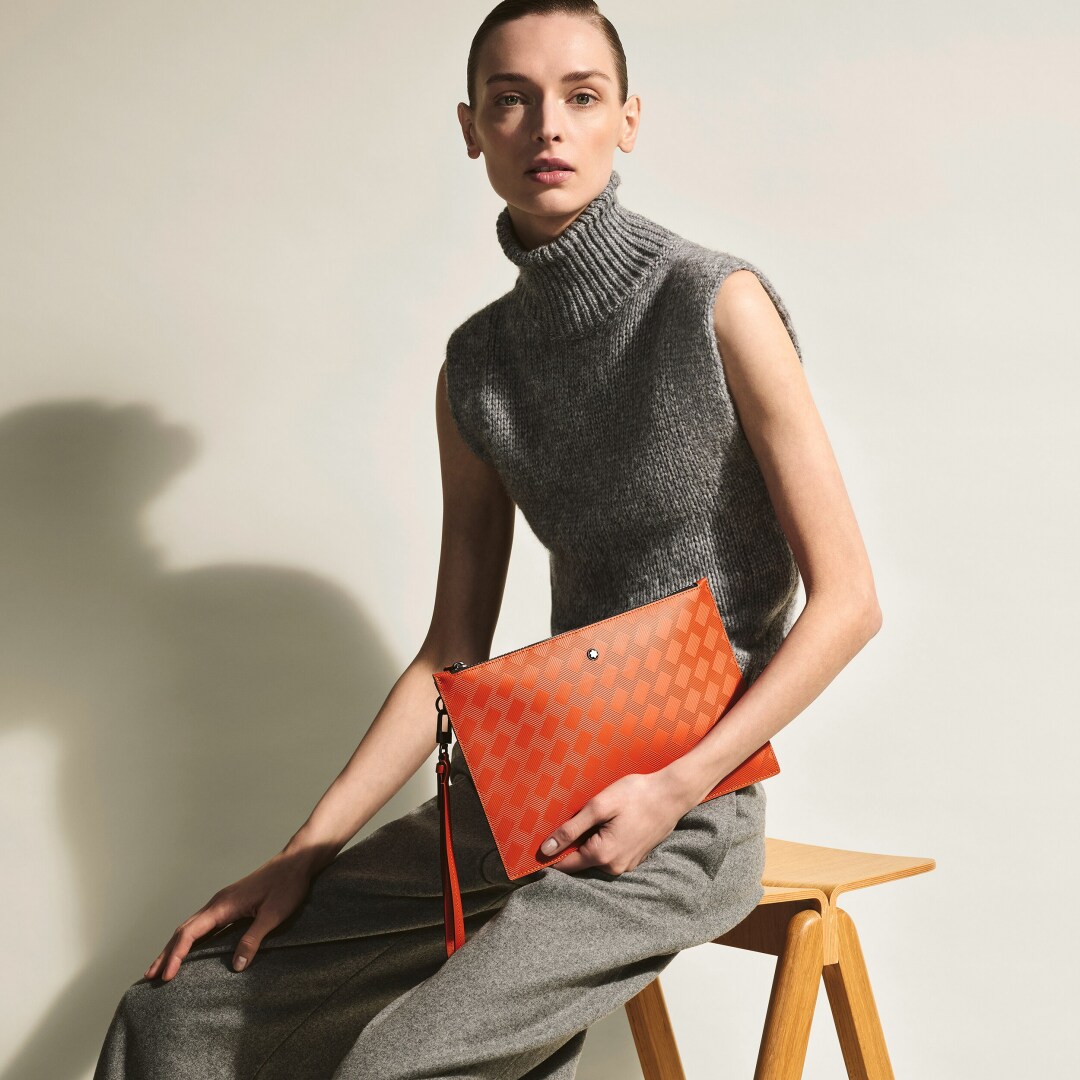 风尚3.0系列手袋 金橘红