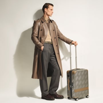 风尚3.0#MY4810旅行箱 复古银