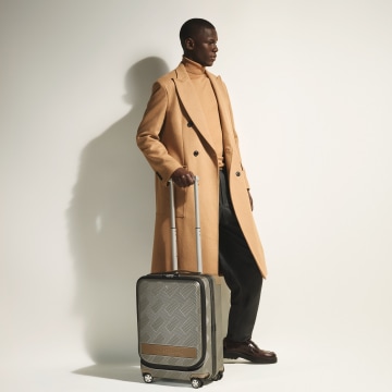 风尚3.0#MY4810多功能旅行箱 复古银