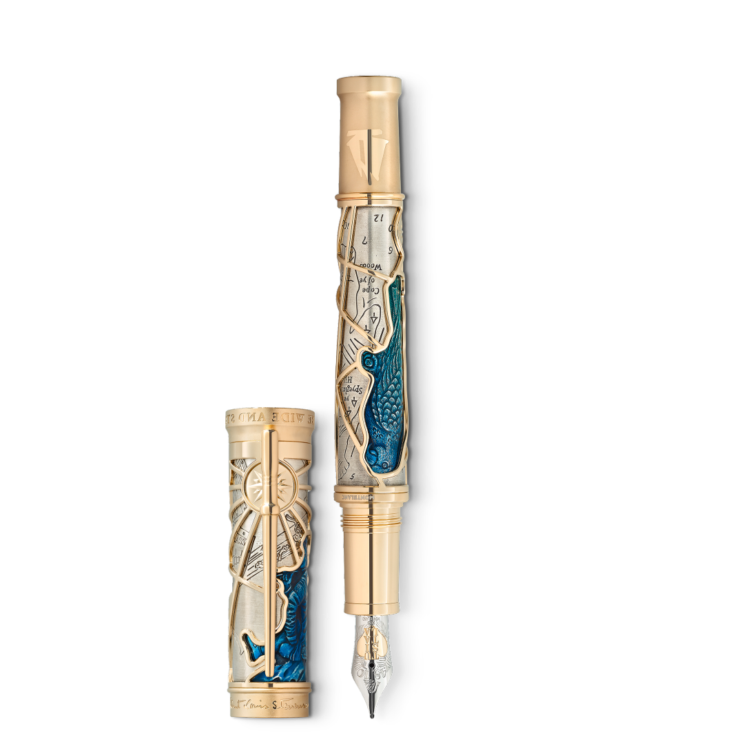 万宝龙大文豪系列致敬罗伯特·路易斯·史蒂文森限量款墨水笔（全球限量94支）