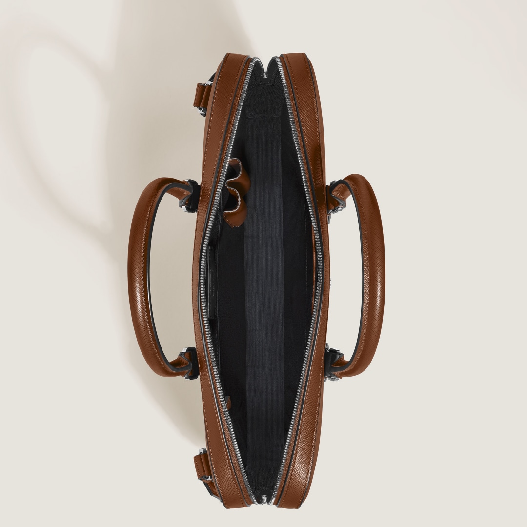 匠心超薄公文包 枫叶棕