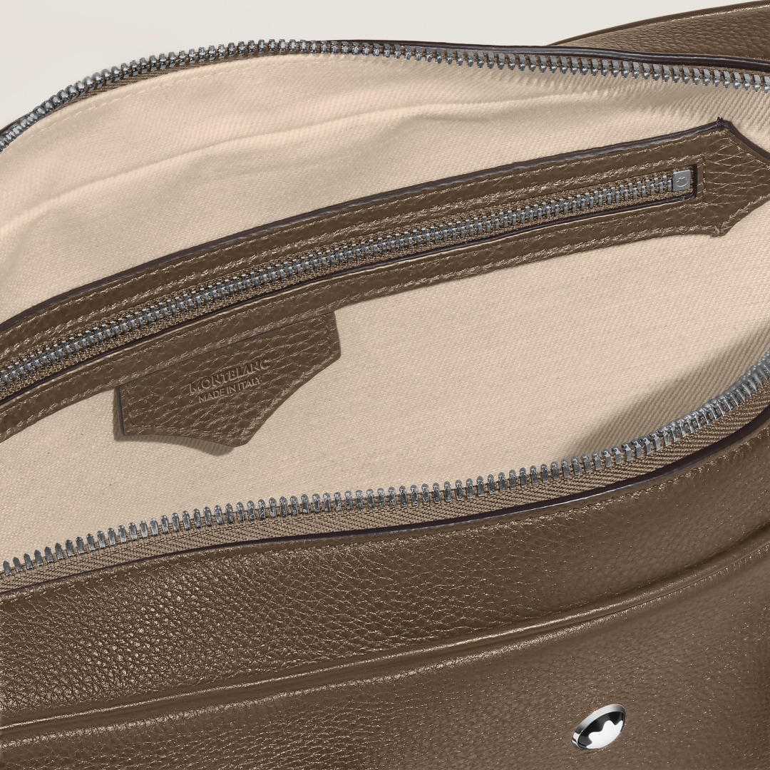 中号粒面皮公文包