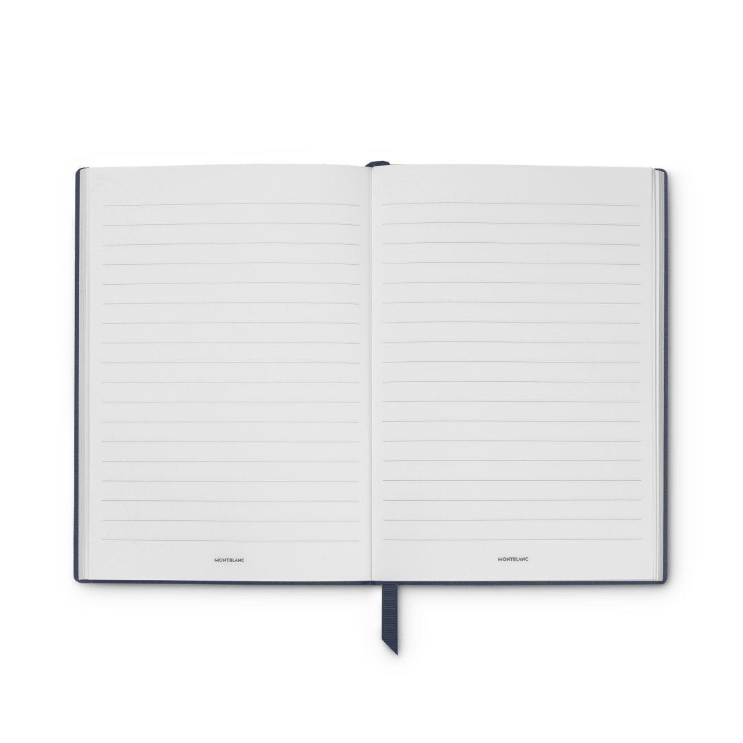 笔记本#146小号，万宝龙风尚3.0系列，墨水蓝 - 横格