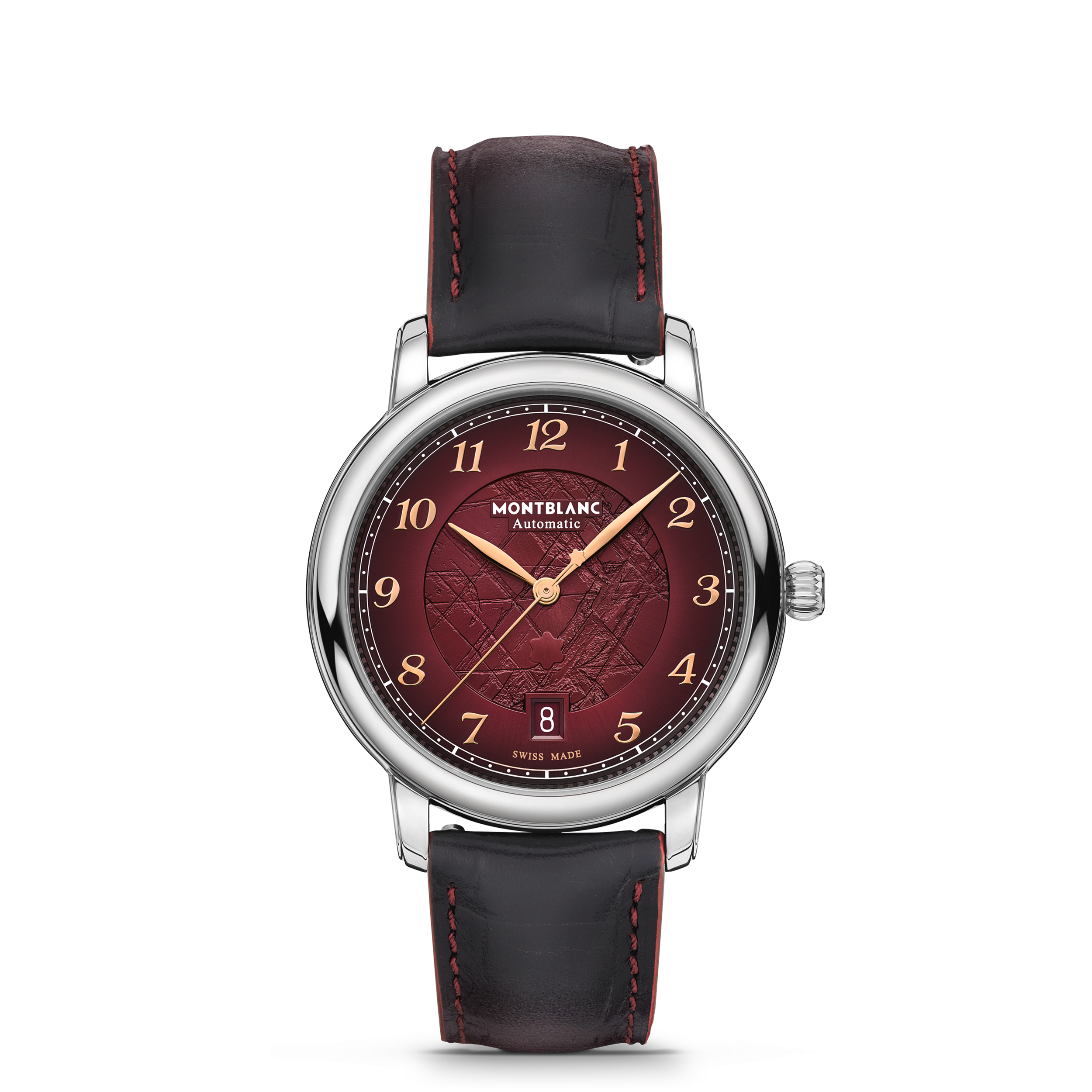 明星系列自动上链腕表 勃艮第红（全球1786枚）
