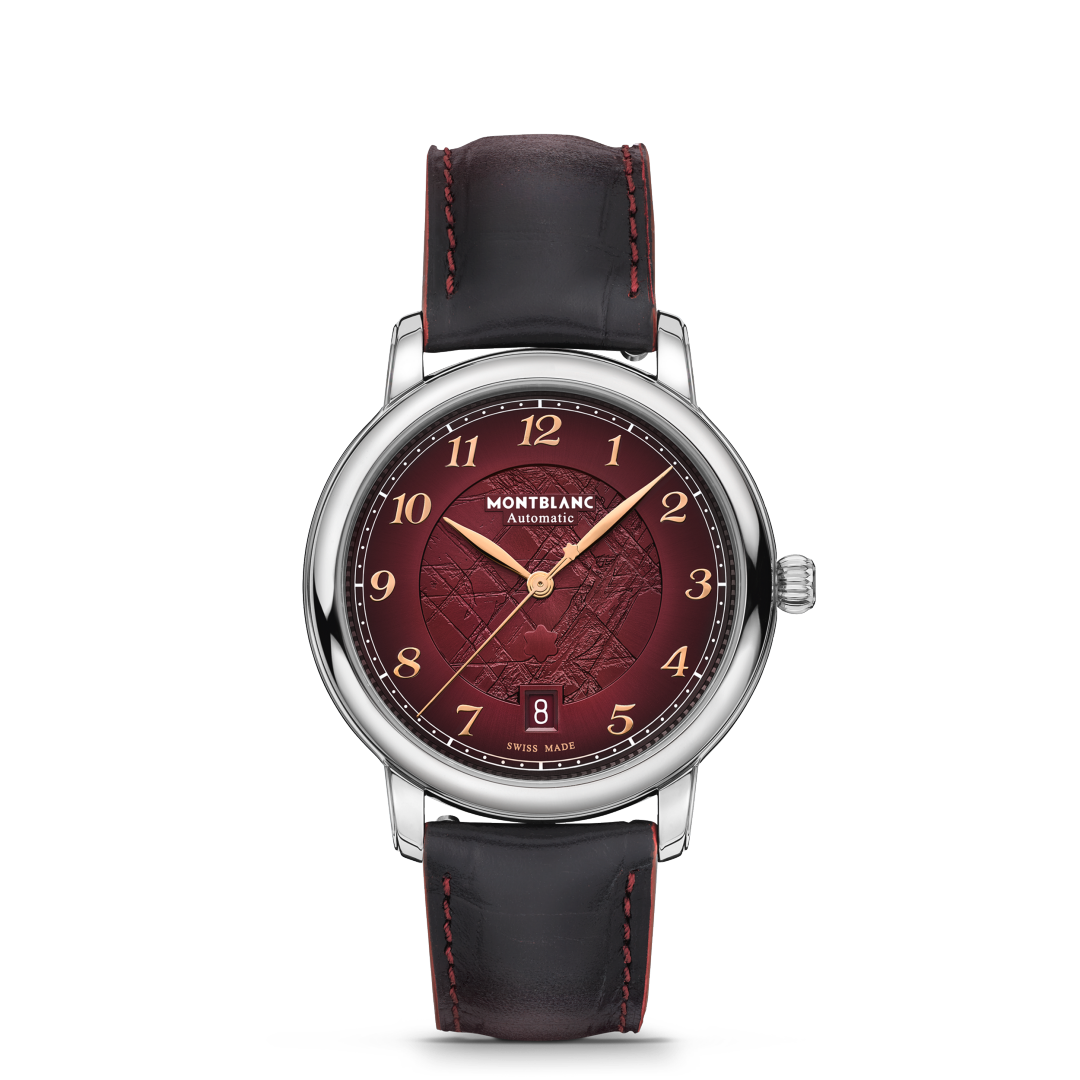 明星系列自动上链腕表 勃艮第红（全球1786枚）