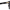 黑色醋酸纤维镜框矩形太阳镜（小）