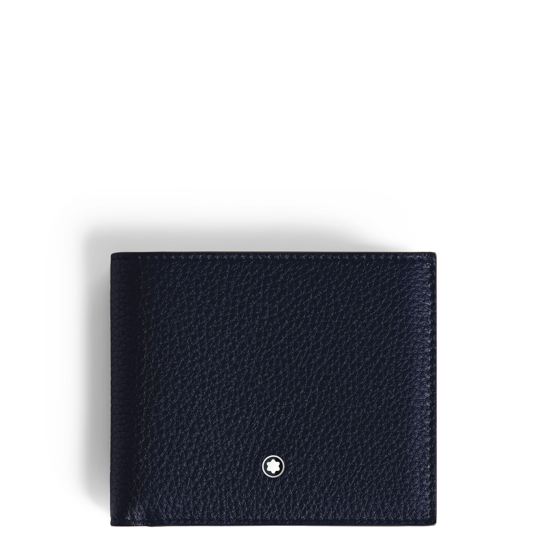 软皮精选系列8卡位钱夹 午夜蓝